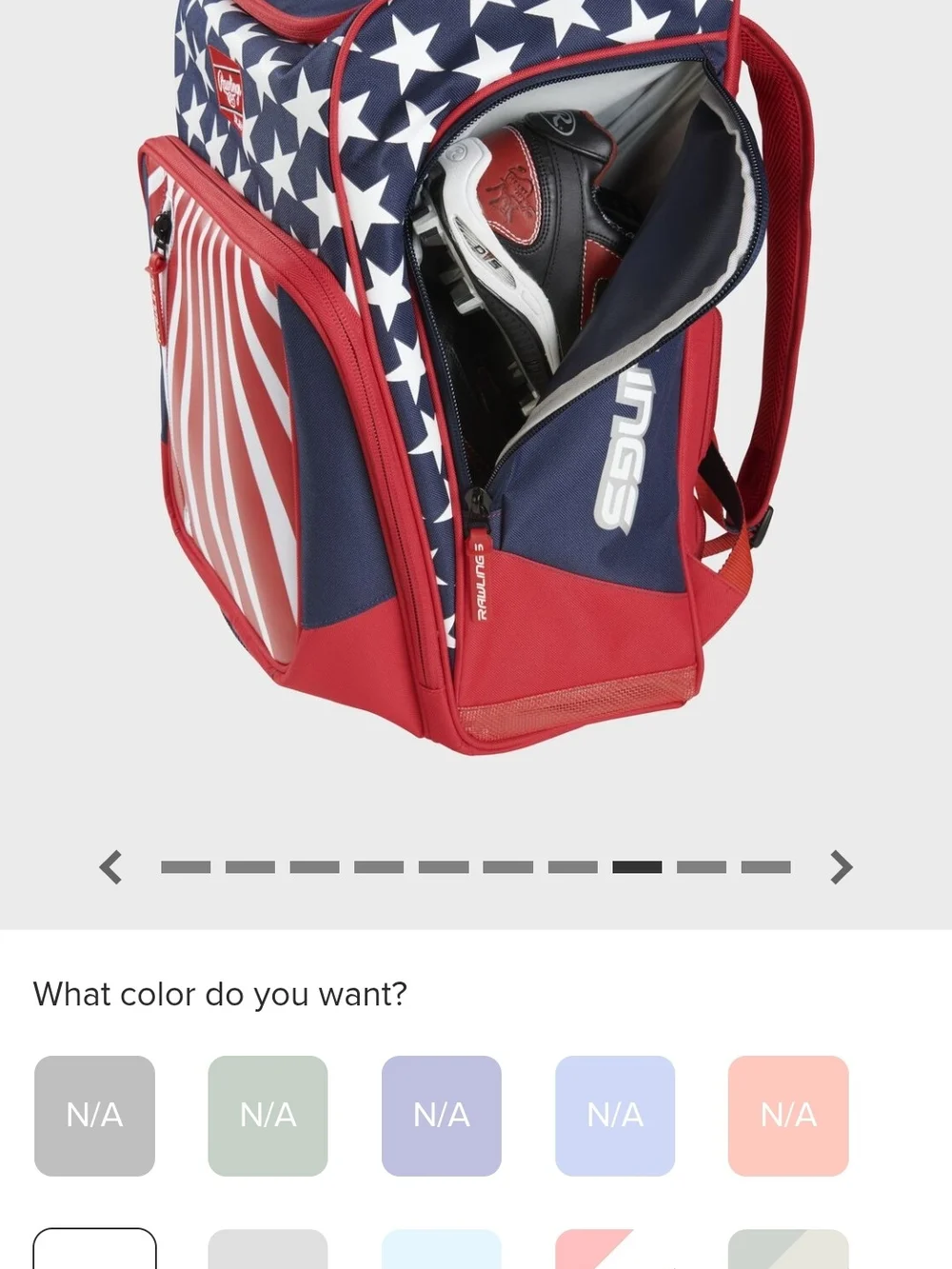Rawlings kids jacket